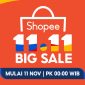 Jangan Terlewat 15 Kode Promo Voucher Shopee Spesial 11 11 November 2022 Banjir Diskon dan Cashback