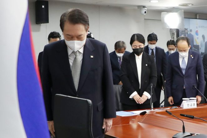 
 Presiden Korsel Akan Rombak Kepolisian dan Melakukan Penyelidikan Menyeluruh Tragedi Itaewon Saat Halloween